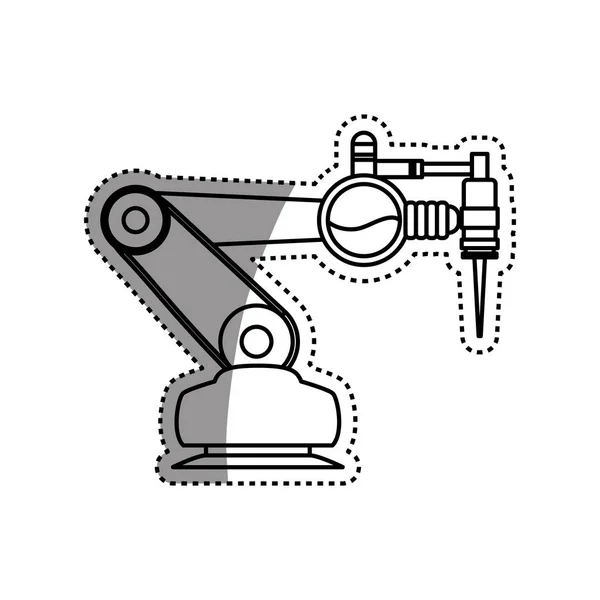 Robotika kar technológia — Stock Vector