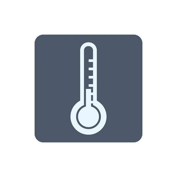 Escala de temperatura del termómetro — Vector de stock