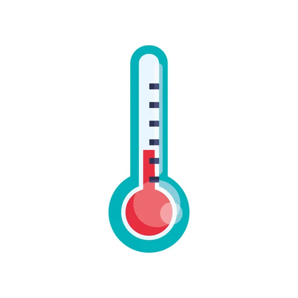 Termometre sıcaklık ölçeği — Stok Vektör