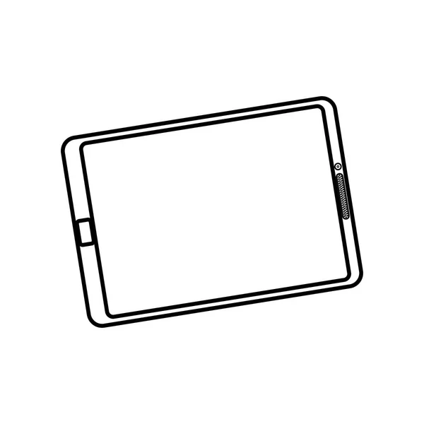 Tecnología móvil smartphone — Vector de stock