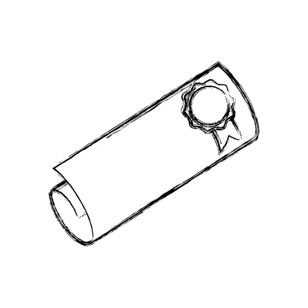 文凭教育认证 — 图库矢量图片