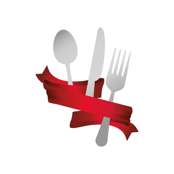 Restaurant and kitchen utensil — Stock Vector