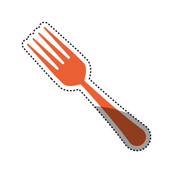Restaurant et ustensile de cuisine — Image vectorielle