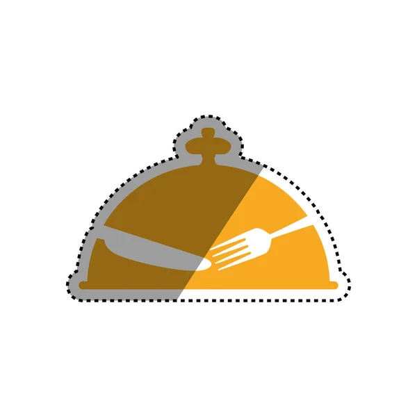 Restaurante y utensilio de cocina — Vector de stock