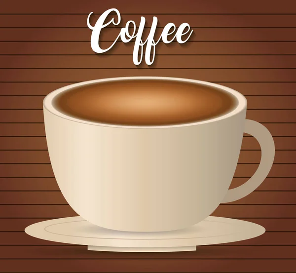 Koffiecup Icoon — Stockvector