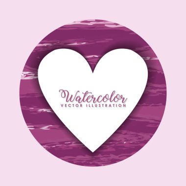 Renkli Sulu Boya tasarım