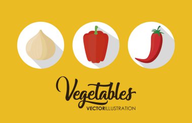 sağlıklı sebze simgesi