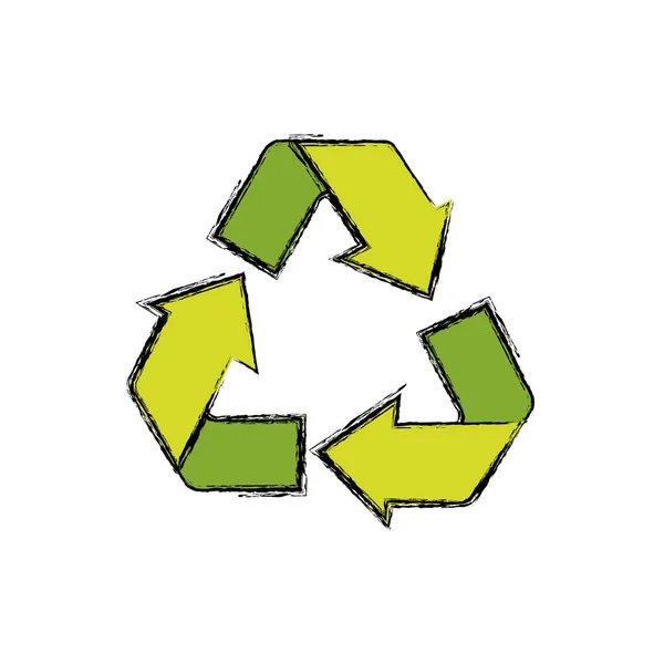 回收减少和重用 — 图库矢量图片