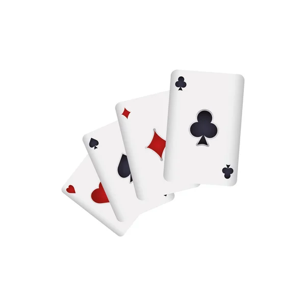 Casino e jogos de azar — Vetor de Stock