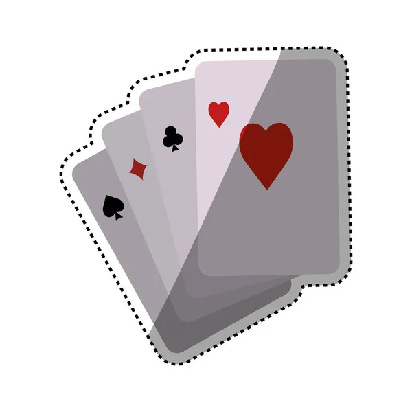 Casino et jeux d'argent — Image vectorielle