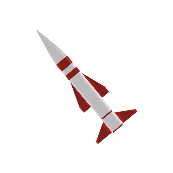 Missile rocket weapon — Stock Vector