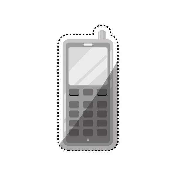 Mobiele telefoon mobiele technologie — Stockvector