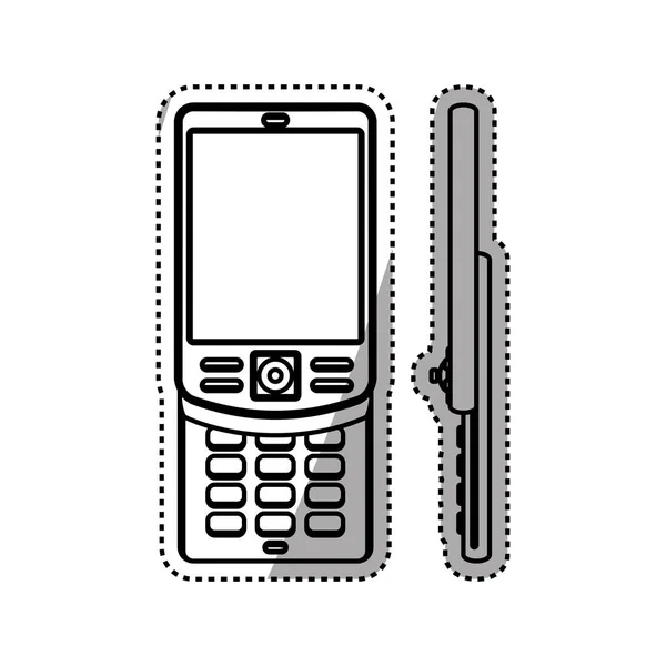 Teléfono móvil Tecnología móvil — Archivo Imágenes Vectoriales