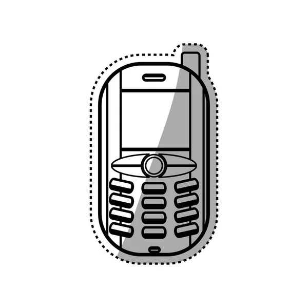 Mobilní telefon mobilní technologie — Stockový vektor