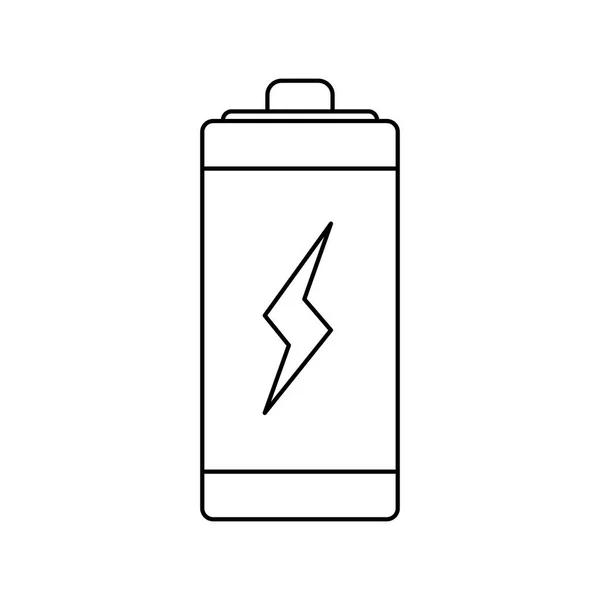 Batterie électrique rechargeable — Image vectorielle