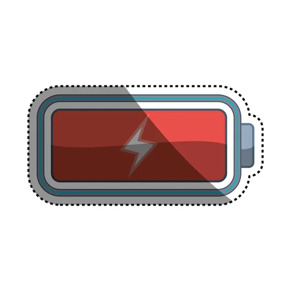 Eletric batteri uppladdningsbart — Stock vektor