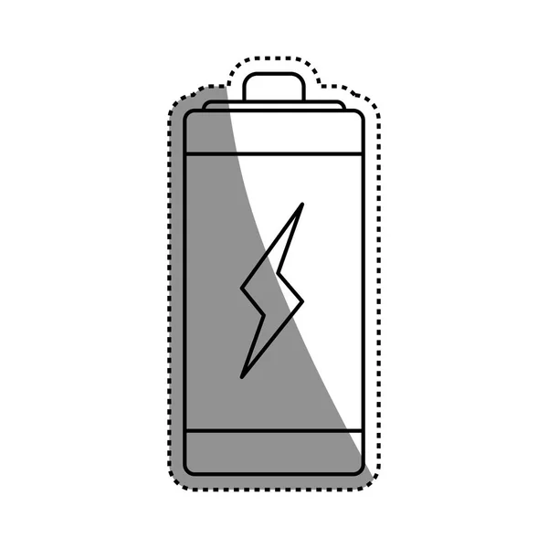 Eletric battery rechargeable — Stock Vector