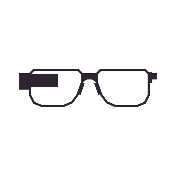 Smarta glasögon teknik — Stock vektor