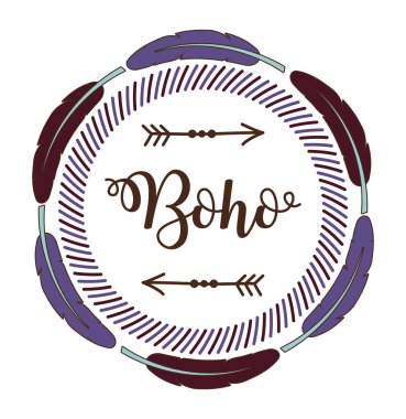 boho tarzı tasarım