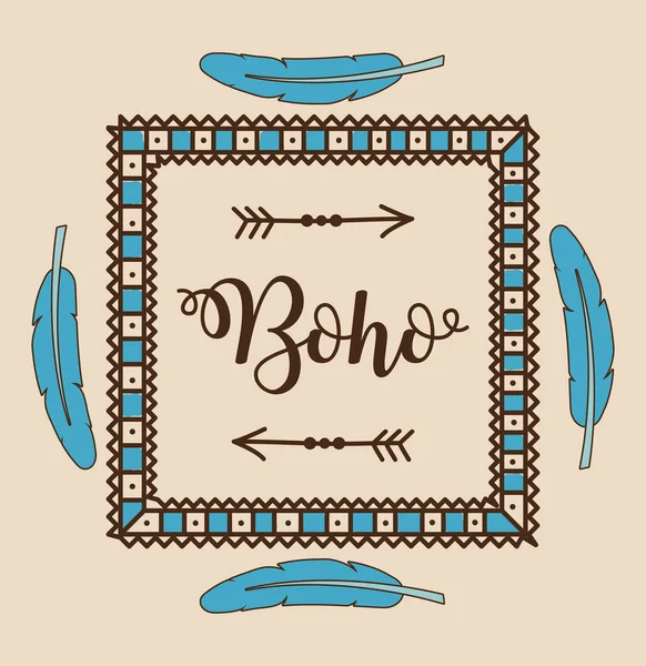 boho tarzı tasarım