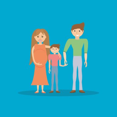 mutluluk aile gebelik ve oğlu