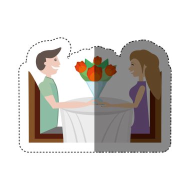oturma tanışma romantik güzel gölge