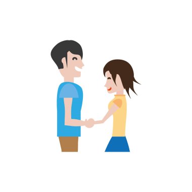 romantik resim holding çift eller