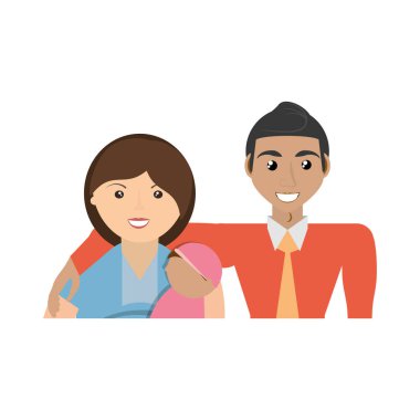 mutlu aile sevgisi üyeler