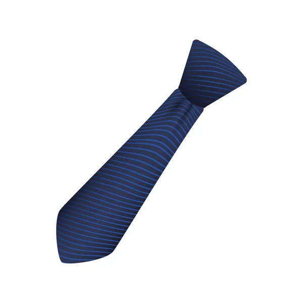 Klassieke mannelijke stropdas — Stockvector