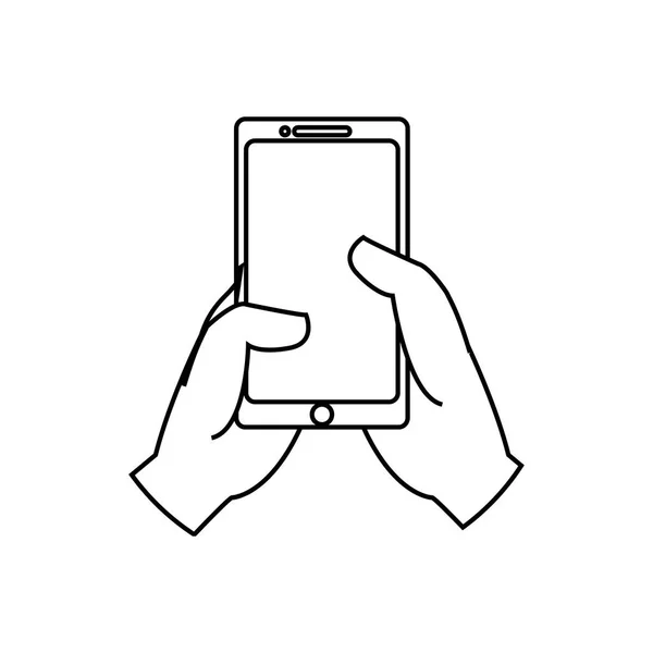Mobilní smartphone technologie — Stockový vektor