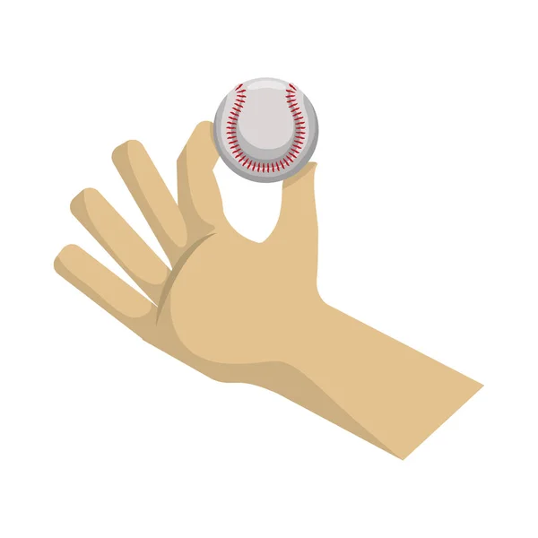 Παιχνίδι μπέιζμπολ αθλητισμού — Διανυσματικό Αρχείο