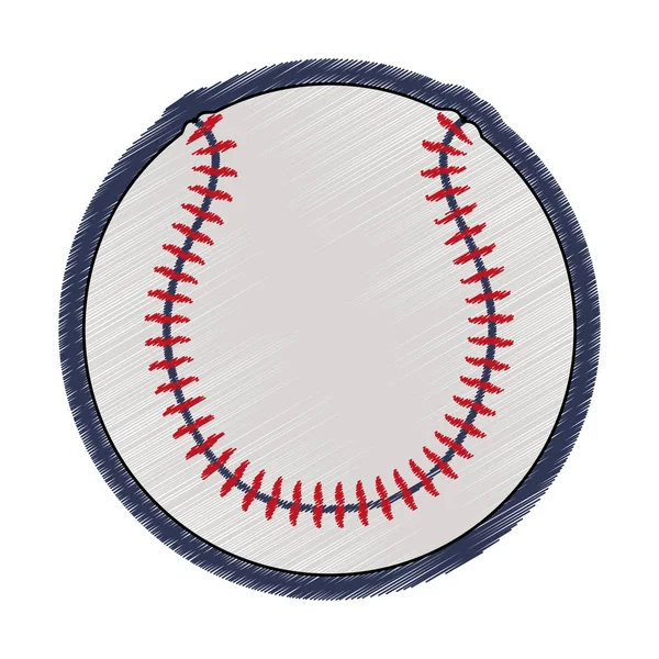 Baseball sport spel — Stock vektor