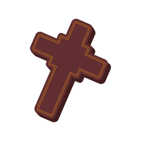 기독교 십자가 기호 — 스톡 벡터