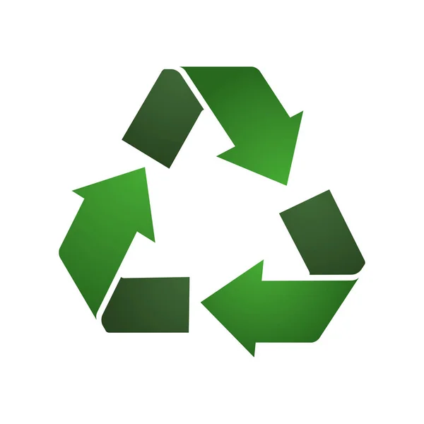 Recycle verminderen en hergebruiken — Stockvector