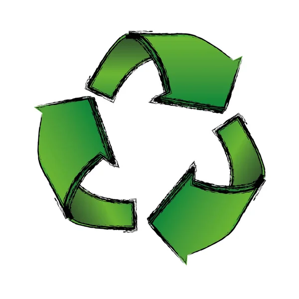 Recycle reduce and reuse — Stock Vector