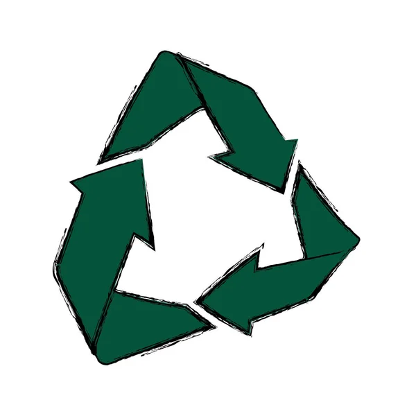 Ανακύκλωση, μείωση και επαναχρησιμοποίηση — Διανυσματικό Αρχείο