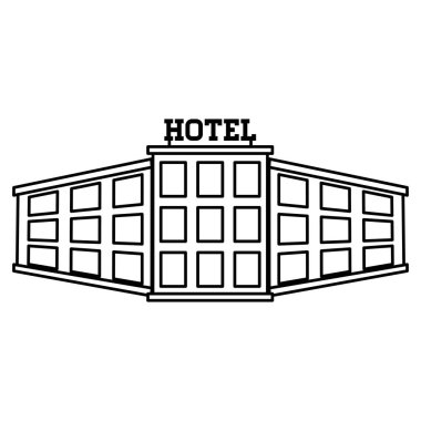 Otel Binası Simgesi