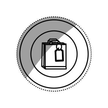 alışveriş çantası izole