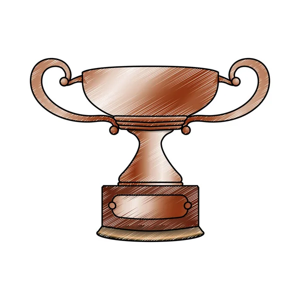 Campeonato de copa de trofeo — Archivo Imágenes Vectoriales