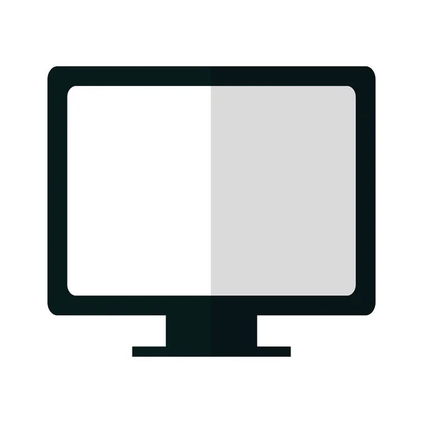 Obrázek ikony počítače — Stockový vektor