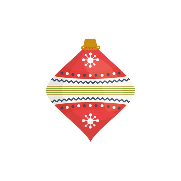 Símbolo decorativo Navidad — Vector de stock