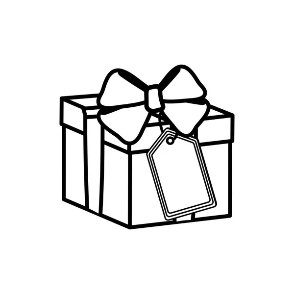 Подарок коробка подарок — стоковый вектор