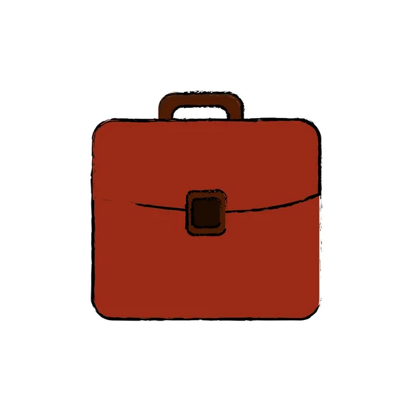 Business briefcase geïsoleerd — Stockvector