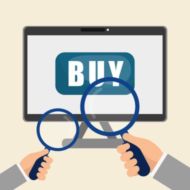 Beyaz arka plan üzerinde bilgisayar tasarım online satın