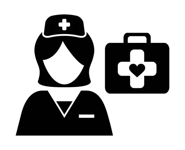 Immagine dell'icona dell'assistenza medica — Vettoriale Stock