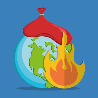 küresel ısınma ilgili simgeler resim