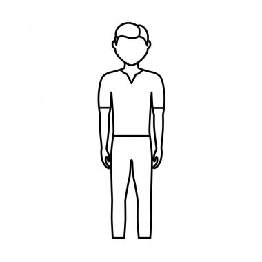 adam çizgi film simgesi