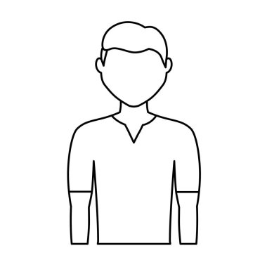 adam çizgi film simgesi