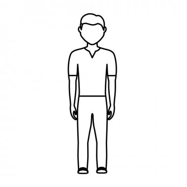 adam çizgi film simgesi