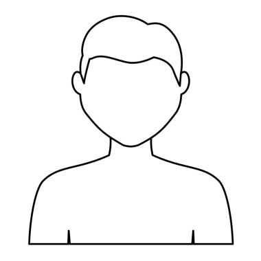 adam çizgi film simgesi